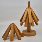 Topfbaum® Original | Topfuntersetzer aus Walnussholz