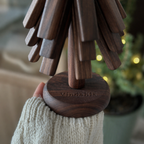 Topfbaum® Original | Topfuntersetzer aus Walnussholz