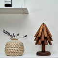 Topfbaum® Original | Topfuntersetzer aus Walnussholz